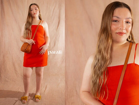 Moda práctica: cómo armar 3 looks increíbles con el mismo vestido rojo