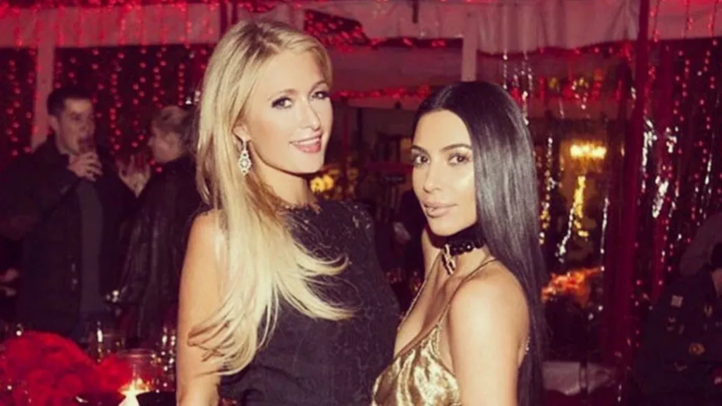 Paris Hilton y Kim Kardashian. Foto: IG.