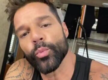 Ricky Martin posteó una foto inédita junto a su papá