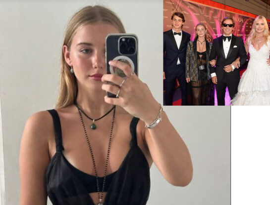 Así fue el look rockero de Taína Gravier en los Martín Fierro de la Moda: llevó un vestido con transparencias