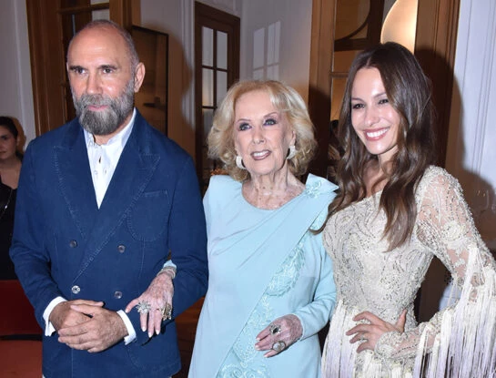 Vidriera: De Mirtha Legrand a Pampita, los famosos en la inauguración de nuevo atelier de alta costura de Gabriel Lage