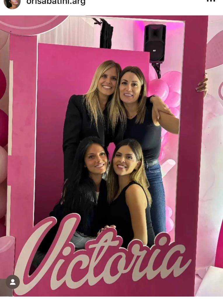 Cumpleaños de Victoria Paredes. Foto: IG.