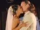 Casamiento de Celeste Muriega y Christian Sancho: el primer look de la novia.