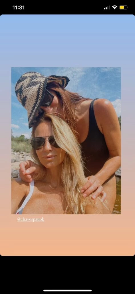 Paula Chaves y Sabrina Rojas disfrutan del verano en Córdoba.
