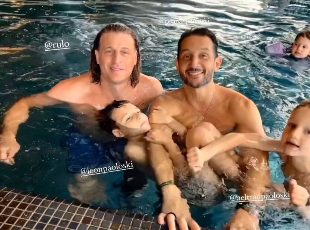 Rulo Schijman y Germán Paoloski. Foto: IG.