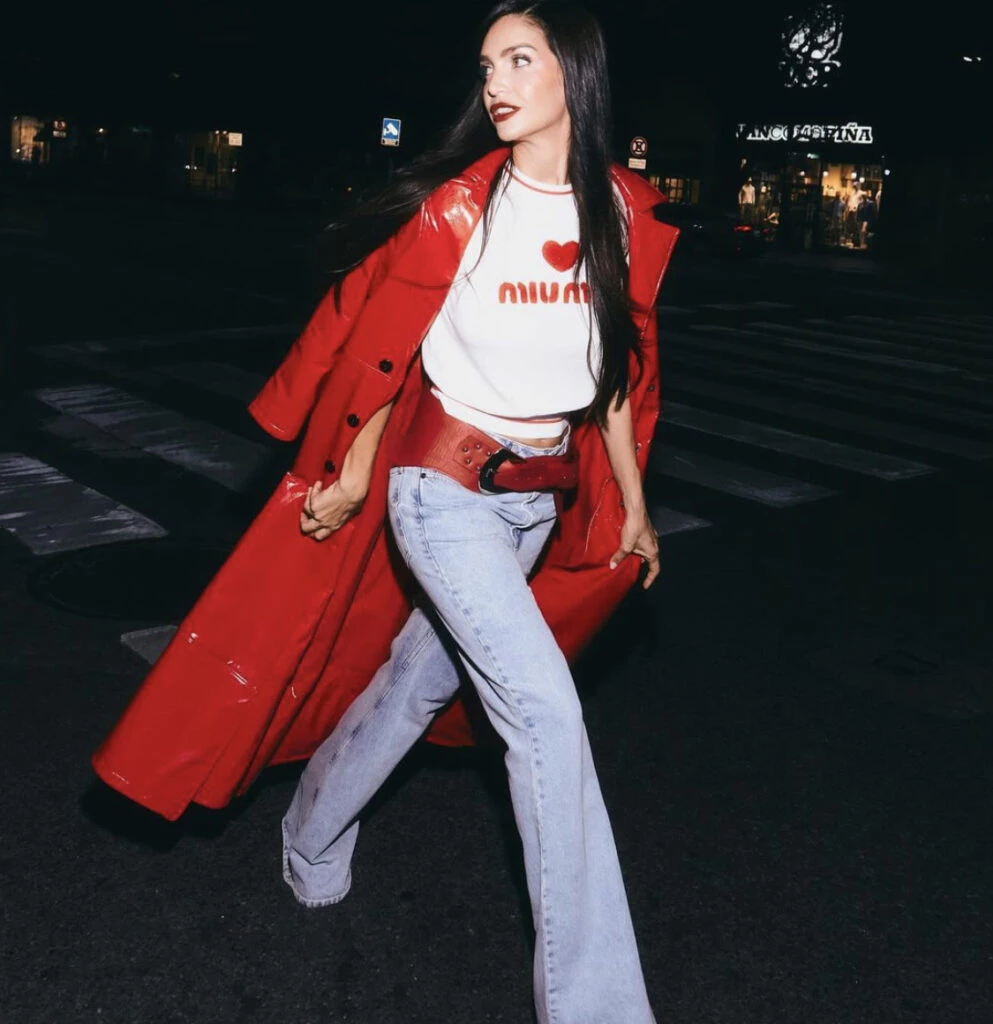 Zaira Nara nos adelanta el color más trendy del próximo otoño 2024. Foto: Instagram.