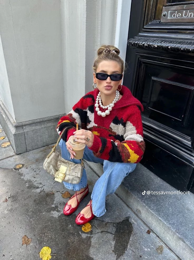 el rojo cherry promete ser furor en el otoño/invierno 2024