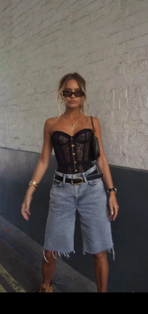 looks de noche con shorts y bermudas, las prendas más trendy para salir de fiesta