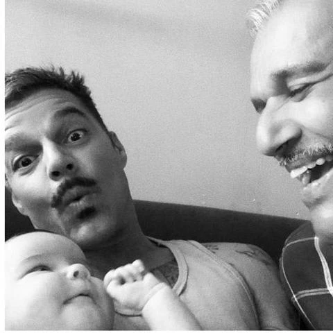 el papa de ricky-martin