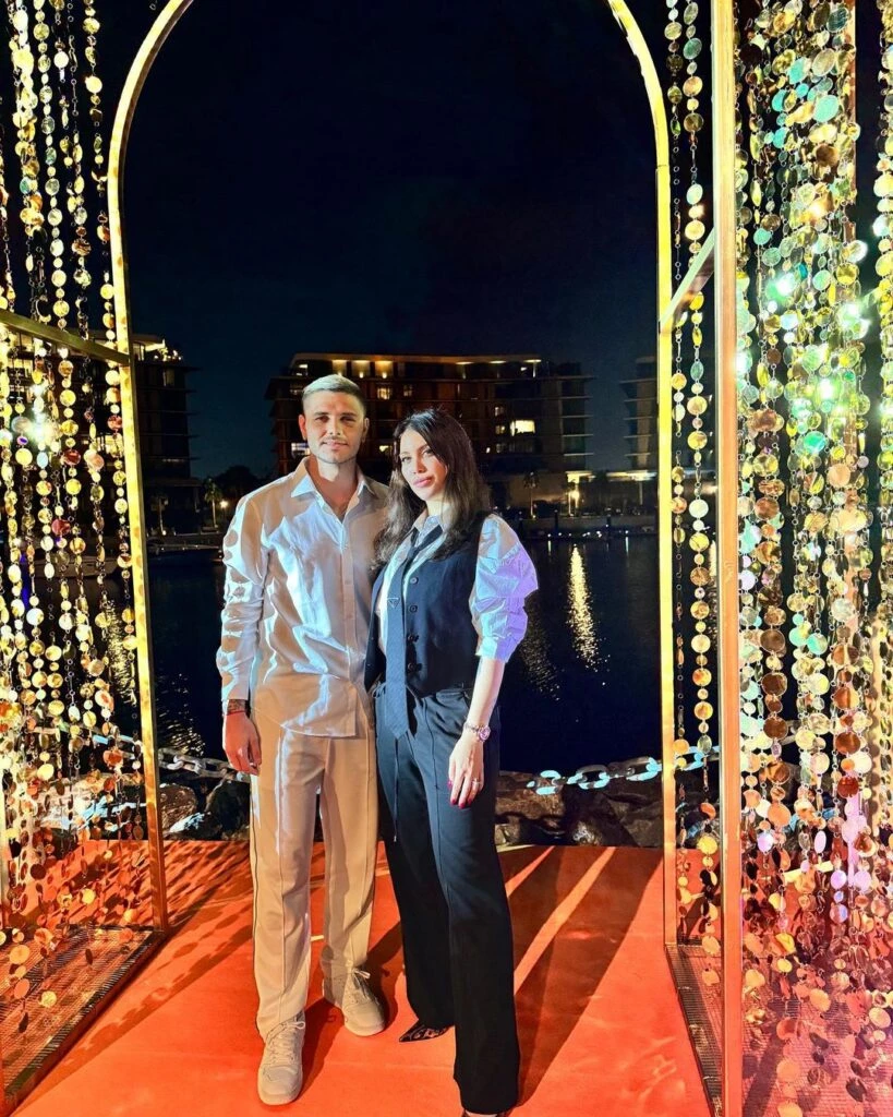 Las fotos del Año Nuevo de Wanda Nara junto a su familia