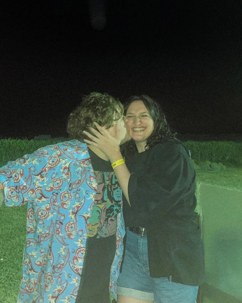 Luca Martin está muy enamorado a sus 23 años