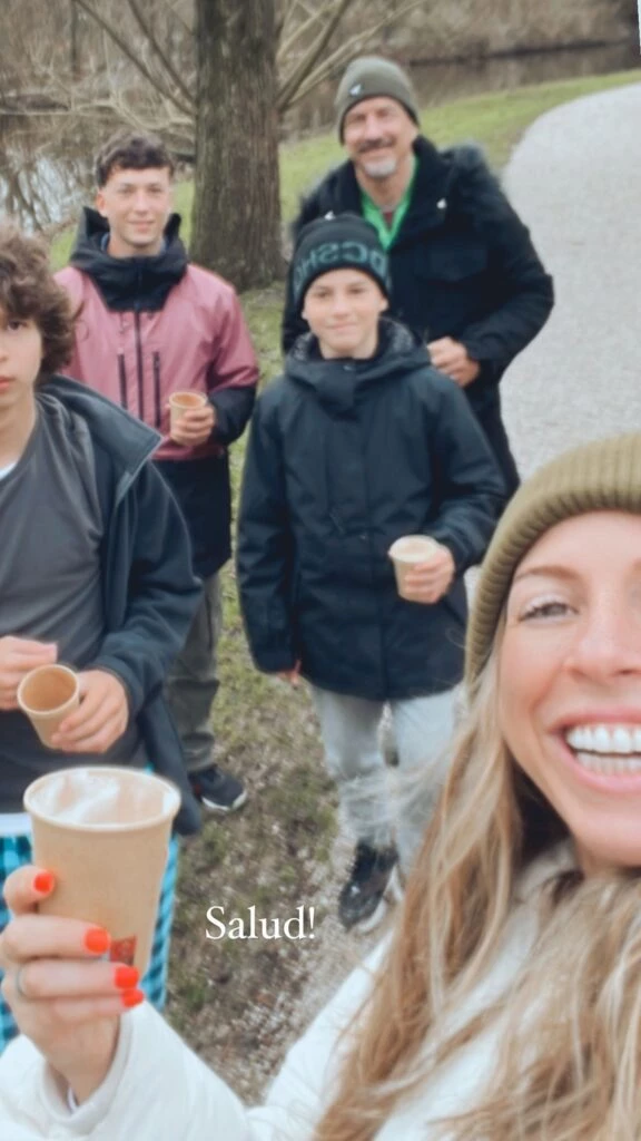 Las fotos del viaje de Flor Bertotti y Federico Amador a Países Bajos: recibieron el año nuevo en familia