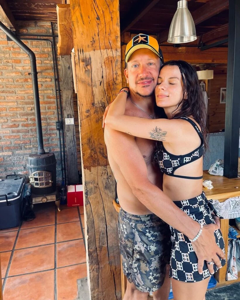 "Con mi persona favorita", escribió el actor.