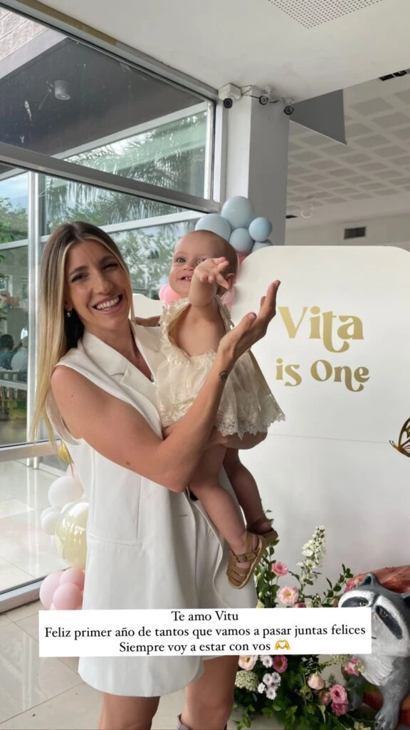 Las fotos del cumpleaños de Vita, la hija de Cande Ruggeri