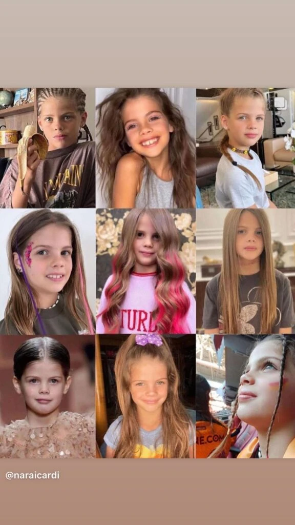 Así está hoy Francesca Icardi, la hija de Wanda Nara y Mauro Icardi, en su cumpleaños número 9