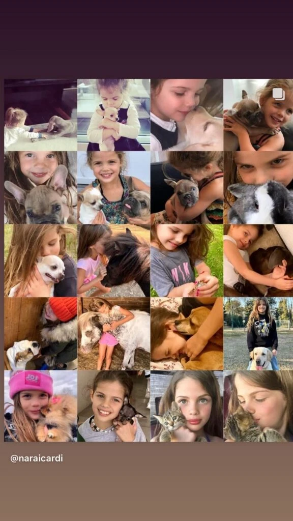 Así está hoy Francesca Icardi, la hija de Wanda Nara y Mauro Icardi, en su cumpleaños número 9