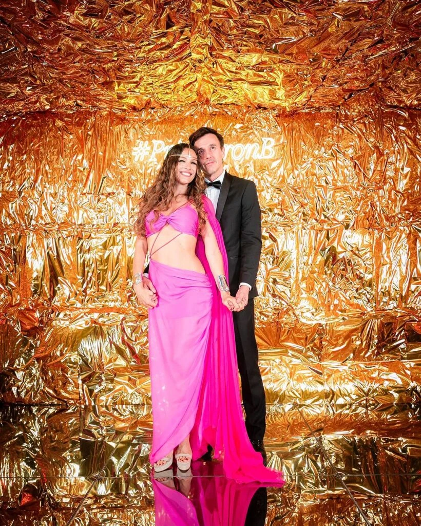 El romántico mensaje de Pampita a Roberto Gracía Moritán por su cumpleaños