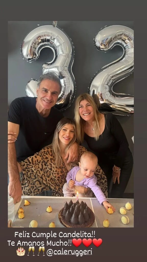 Las fotos del cumpleaños número 32 de Cande Ruggeri en España