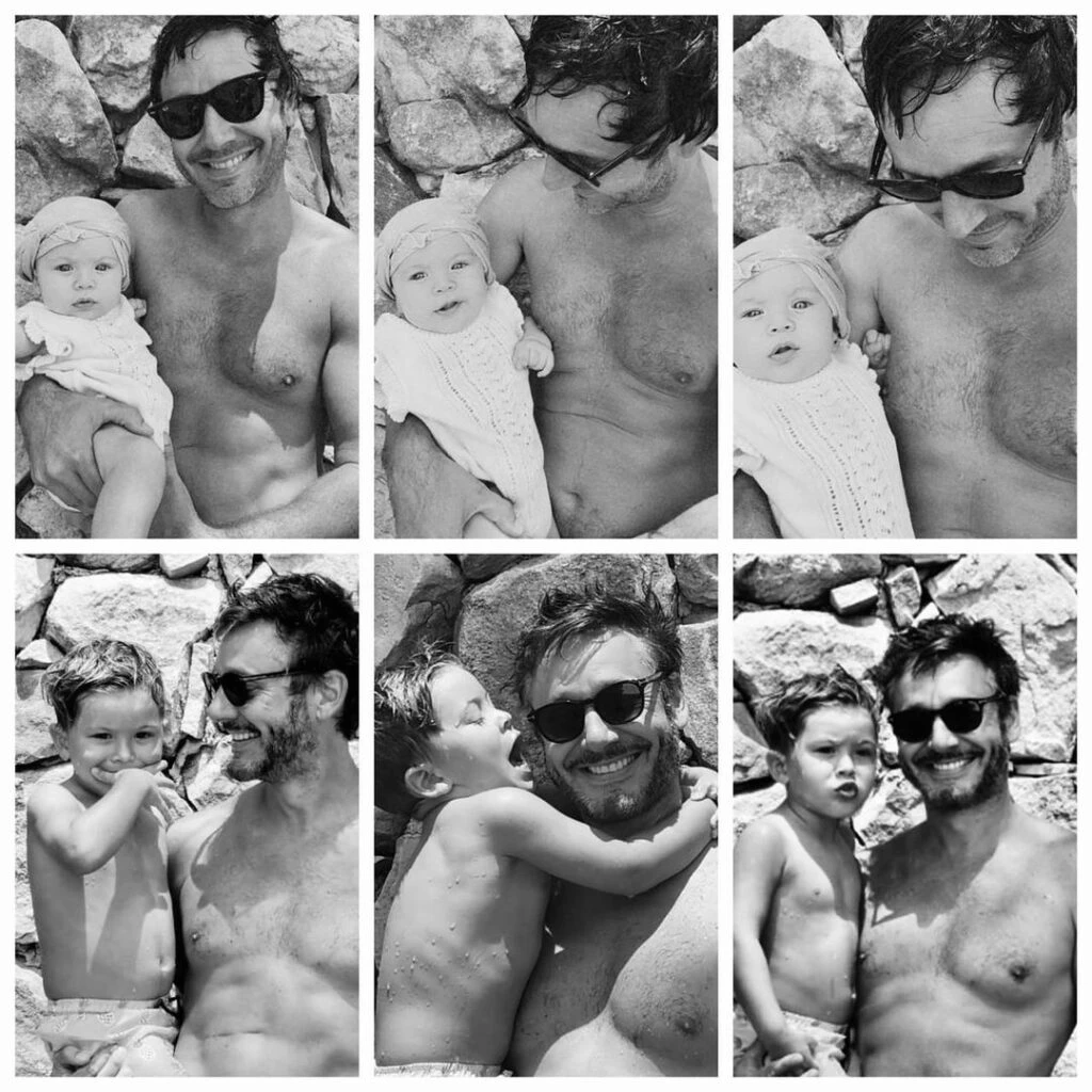 Benjamín Vicuña compartió su orgullo por su hijo más chico, Amancio