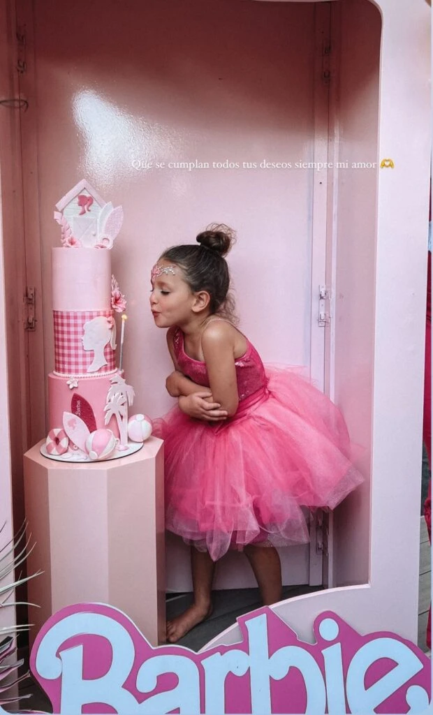 Las fotos del cumpleaños de Francesca, la hija de Cami Homs