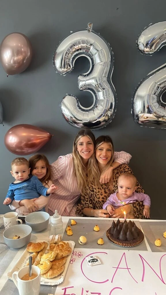 Las fotos del cumpleaños número 32 de Cande Ruggeri en España