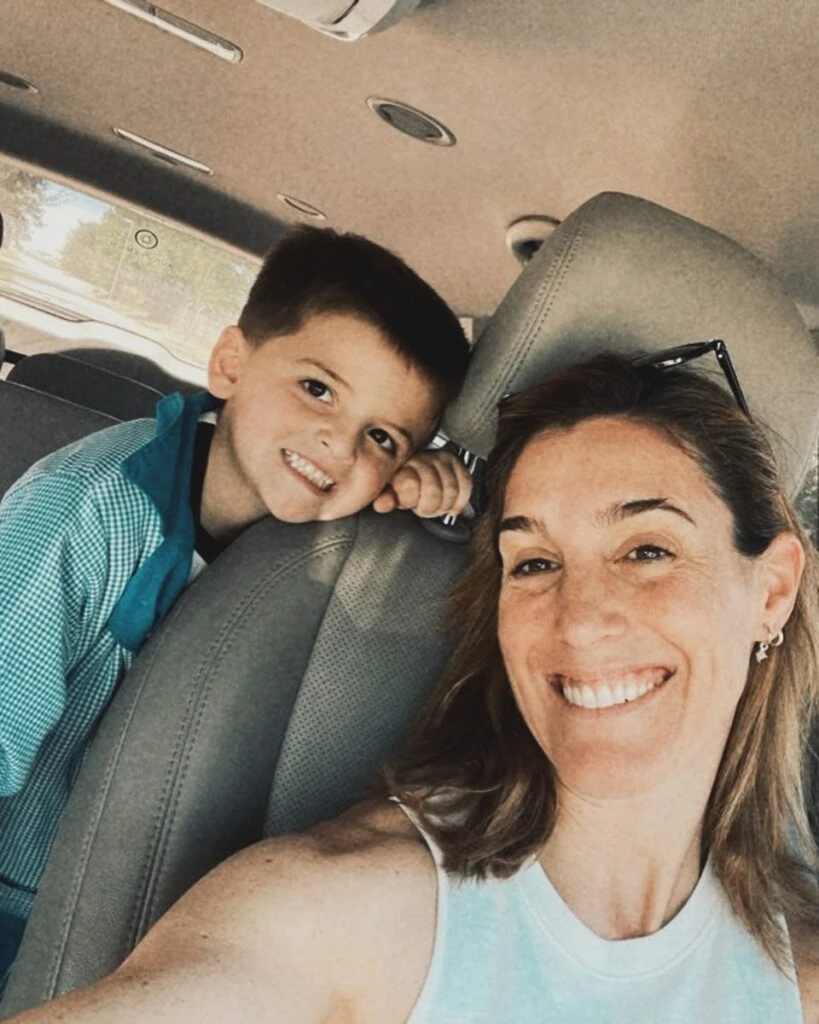 La Sole Pasturutti disfruta de sus vacaciones en familia