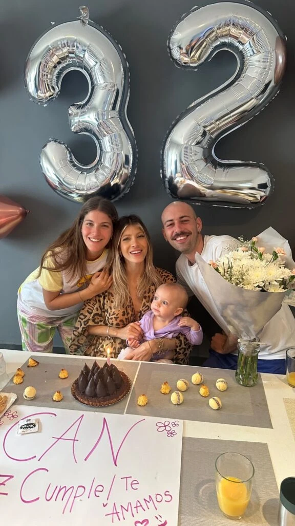 Las fotos del cumpleaños número 32 de Cande Ruggeri en España
