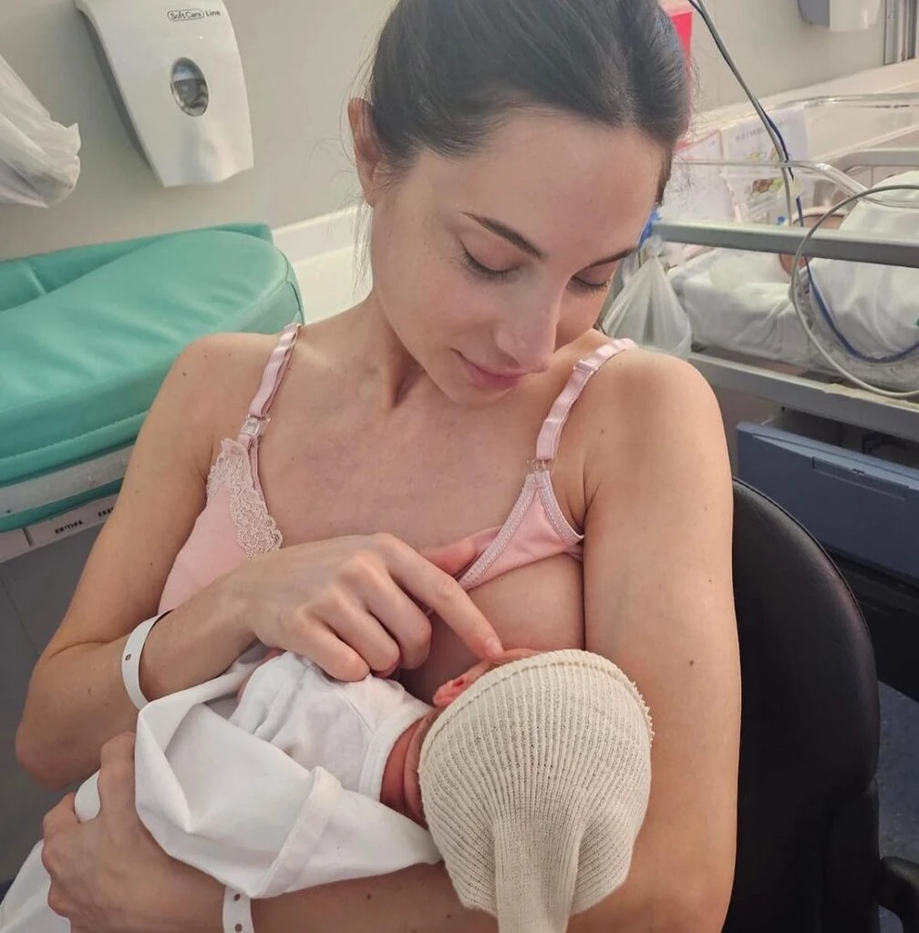 Magui Bravi presentó a su bebe: las primeras fotos de galileo