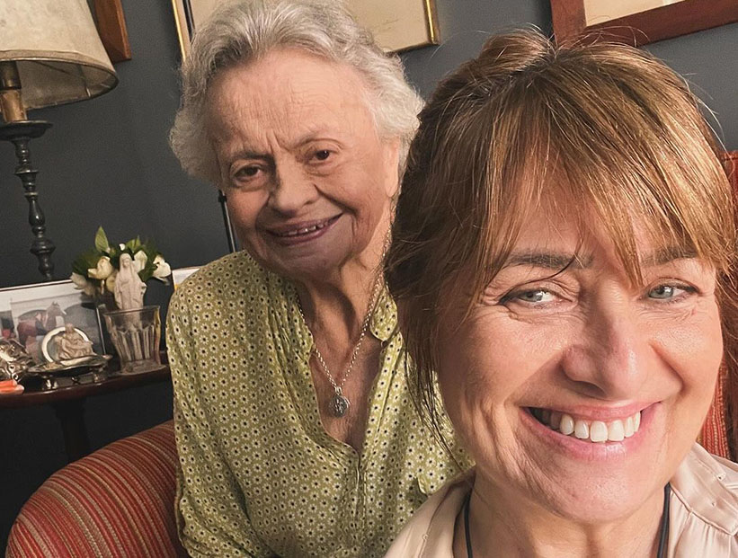 Gabriela Arias Uriburu celebró los 95 años de su mamá con un emotivo mensaje: "Honro tu fuerza y tu empuje"