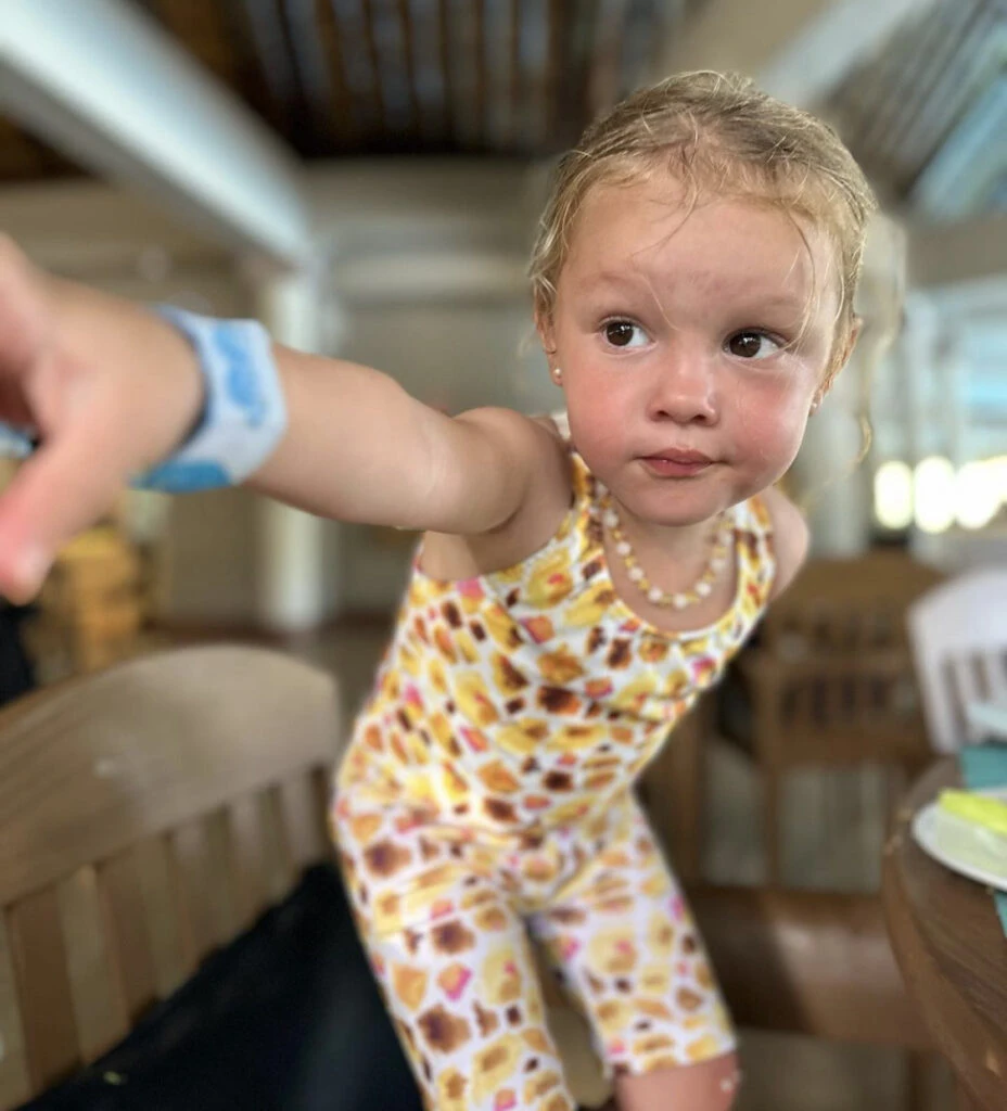 Ana García Moritán enojada durante sus vacaciones en México. Foto: Instagram. 