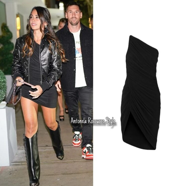 Antonela Roccuzzo salió a cenar con Leo Messi y marcó tendencia con su outfit