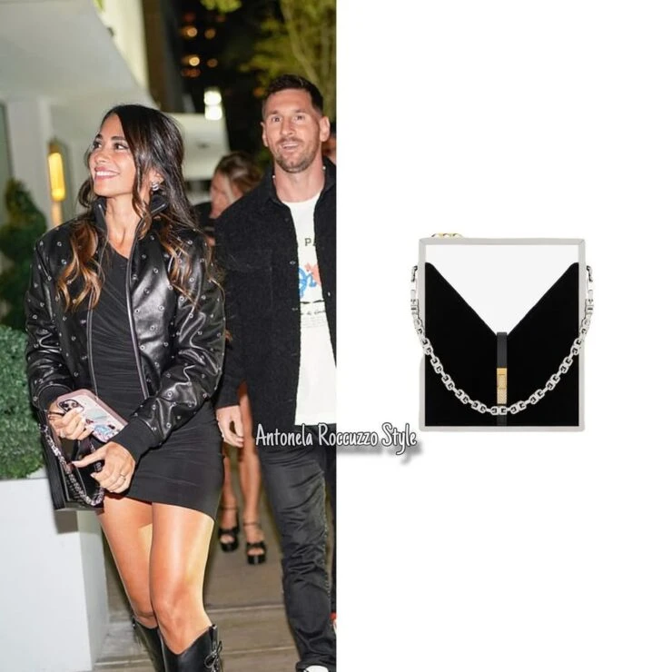 Antonela Roccuzzo salió a cenar con Leo Messi y marcó tendencia con su outfit
