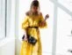 Amarillo flan, el color tendencia que impone Nicole Neumann
