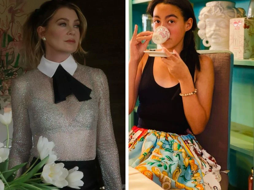 Así está Stella, la hija Ellen Pompeo que la acompañó a los Emmys 2024 y apostó por la moda circular