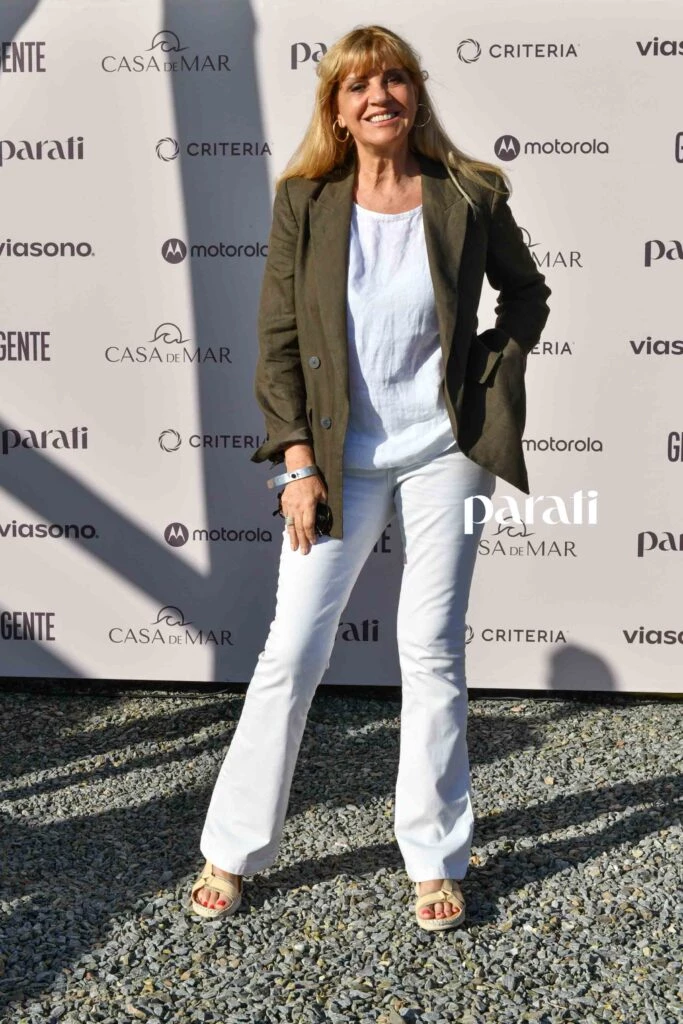 Teté Coustarot en el Desfile al Atardecer de Casa de Mar de Para Ti