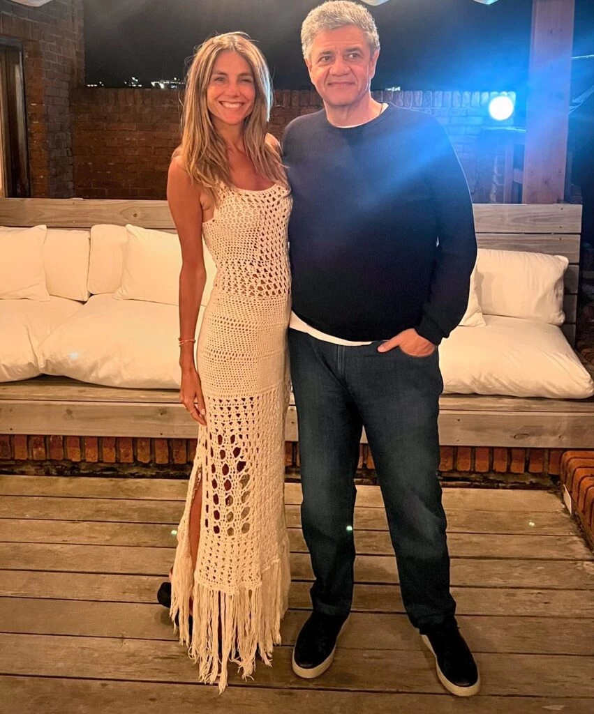 María Belén Ludueña y Jorge Macri