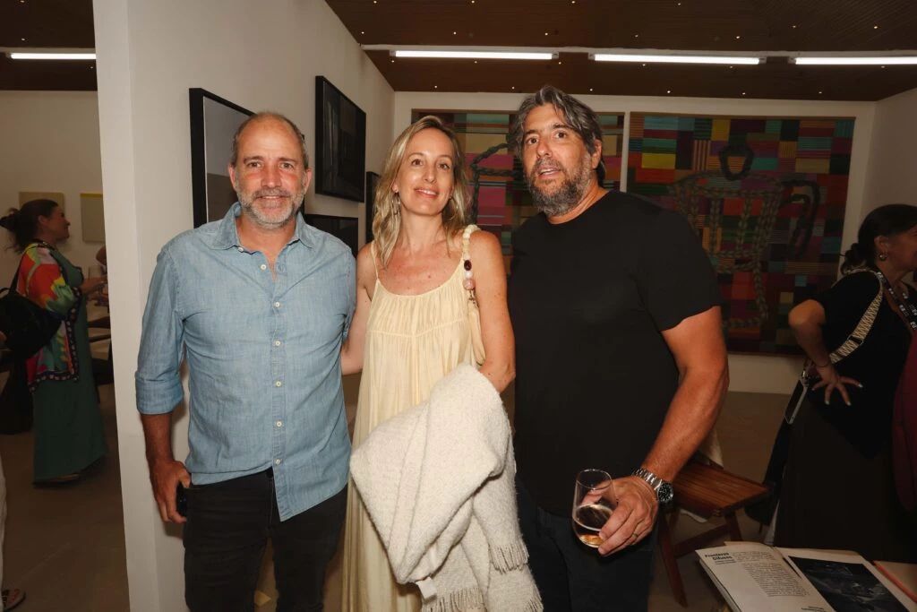 Bachi Marquez Peña, Lucrecia Cornejo y Germán Geller en el preview de la décima edición de ESTE ARTE