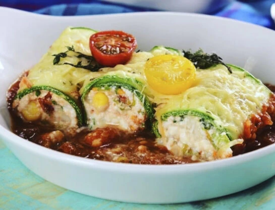 Canelones de zucchini: una receta liviana y nutritiva de Estefanía Pasquini, ideal para servir en los días del calor
