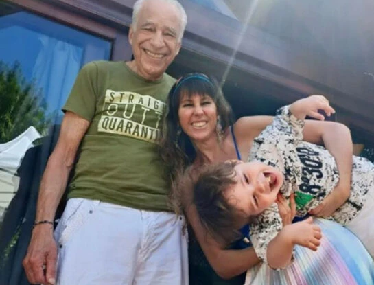 Estefanía Pasquini y su hijo también están afectados y en la clínica con Cormillot