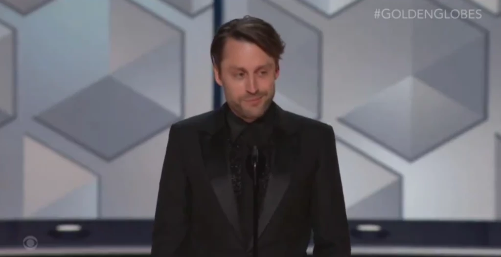 El picante mensaje que le dijo Kieran Culkin a Pedro Pascal cuando ganó el Globo de Oro