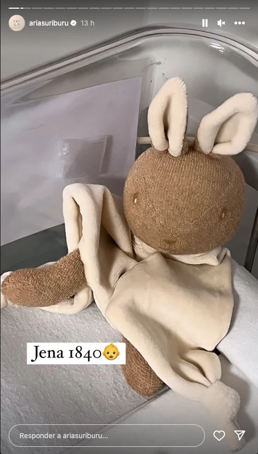 Gabriela Arias Uriburu mostró los avances de Jena, su nieta que sigue en neo