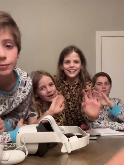 Vivo de los hijos de Wanda Nara