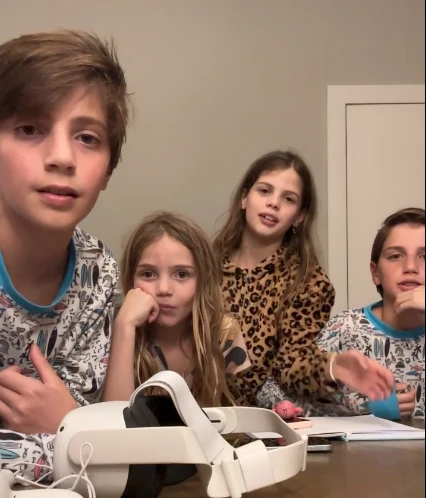 Vivo de los hijos de Wanda Nara