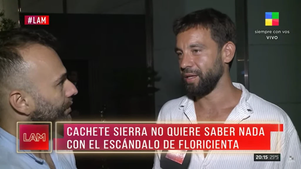 Cachete Sierra se metió en la pelea entre Cris Morena y Flor Bertotti por los shows de “Floricienta”