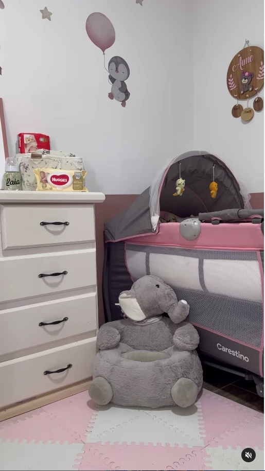 La habitación de las gemelas de Daniela Celis y Thiago Medina