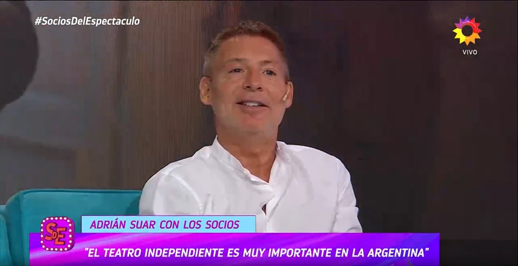 Adrián Suar habló acerca del acercamiento que tiene con Griselda Siciliani