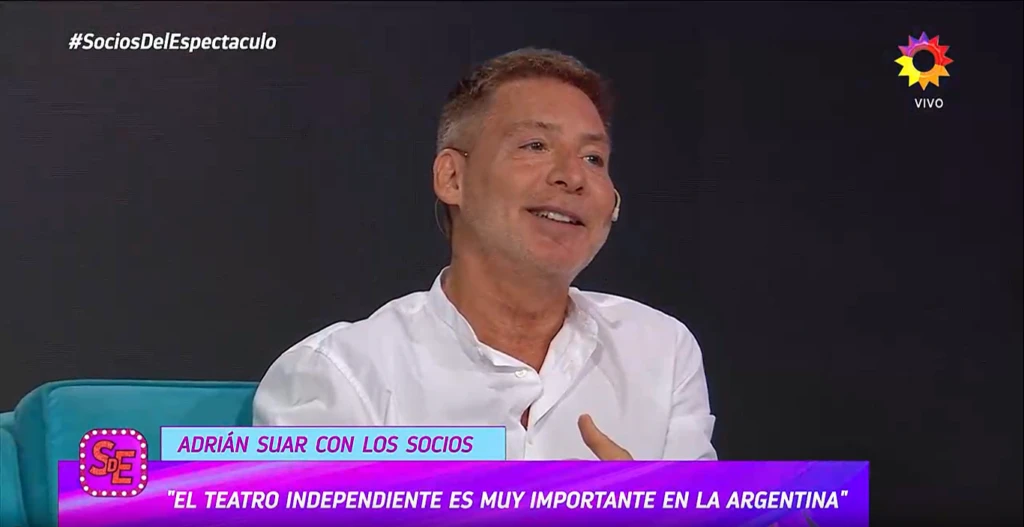 Adrián Suar habló acerca del acercamiento que tiene con Griselda Siciliani