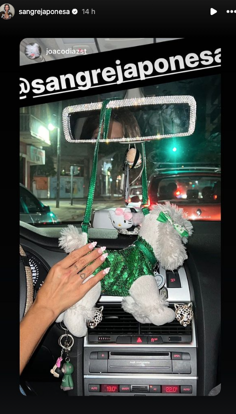 La China Suárez adoptó el look coquette en sus u