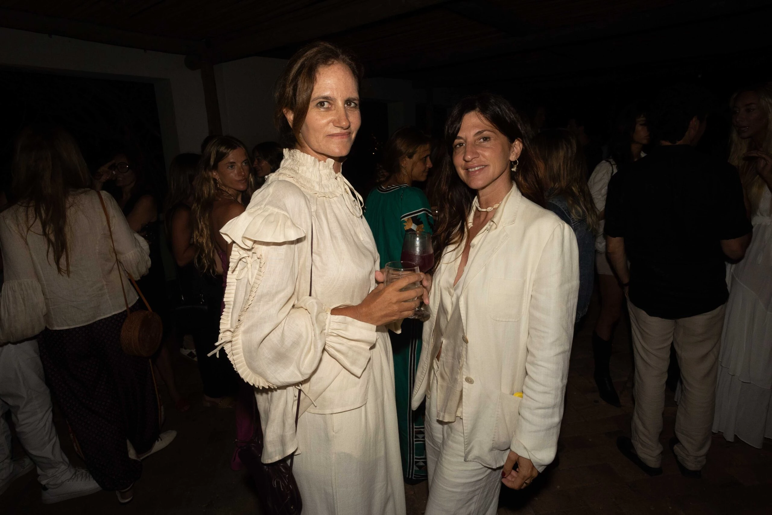 Cecilia Sartorius y Dolores Alzaga celebrando los 25 años de Paula Martini