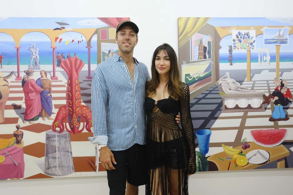 Chris Jones y Julieta Duran en el preview de Este Arte